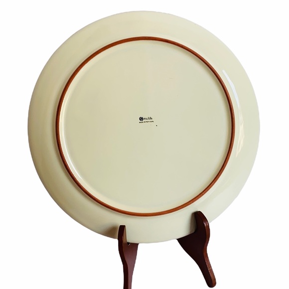 2 Molde (Portugal) Rust Terra Cotta Trim Plates - Picture 6 of 6